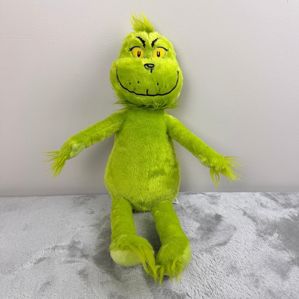 Dr Seuss The Grinch Kohl's Cares Plush Stuffed Animal Green 17 Inch